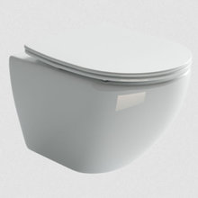 Подвесной безободковый унитаз Ceramicanova Metropol CN4002 Rimless, крышка микролифт