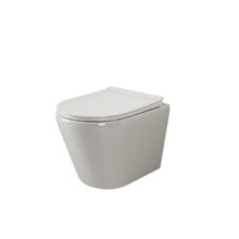 Подвесной унитаз Ceramicanova HighLight Rimless CN1804 с ультра-тонким сиденьем SoftClose, безободковый