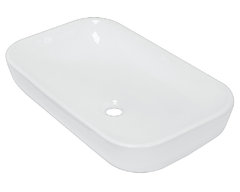 Раковина Sanita Luxe Infinity 60, накладная, WB.CT/Infinity/60-N/WHT.G/S1