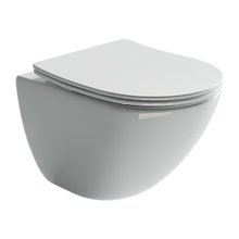 Подвесной унитаз Ceramicanova Mono Rimless CN1905 35 x 50 x 36 см безободковый, с сиденьем Soft Close