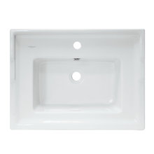 Раковина Sanita Luxe Ampir WB.FN/Ampir/65-N/WHT.G/S1, 65 см, фарфор, цвет белый