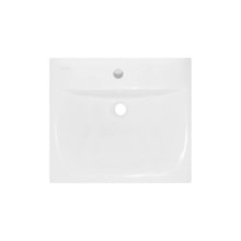 Раковина Sanita Luxe Breeze WB.FN/Breeze/50-C/WHT.G/S1, 50 см, фарфор, цвет белый