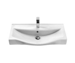 Раковина Santek Беверли 1WH302422 80 x 48 x 16.5 см, фарфор, белый