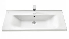 Раковина Santek Миранда WH30.2.249, 100 см керамика, белая