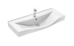 Раковина Santek Беверли 1WH302502 100 x 48 x 18 см, фарфор, белый