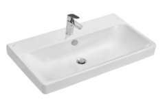 Раковина Santek Адриана 1.WH50.1.772, 80 см, фарфор, белый