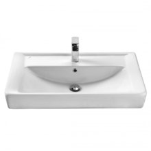 Раковина Santek Тигода У96753, 80 см, керамика, цвет белый