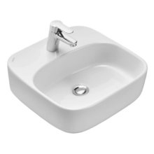 Раковина Santek Одри, 42 х 42 см, накладная, белая, 1WH501709