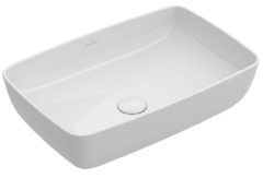 Раковина накладная Villeroy&Boch Artis, 58 х 38 см, на столешницу, альпийский белый, 417258