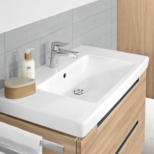 Раковина Villeroy&Boch Subway 2.0 71758001, 80 х 47 см, на столешницу, альпийский белый