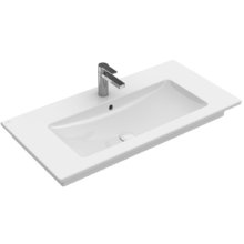 Раковина Villeroy&Boch Venticello 4104ALR1 Plus, 100 х 50 см, встраиваемая сверху, альпийский белый