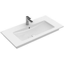 Раковина Villeroy&Boch Venticello 41048LR1 Plus, 80 х 50 см, встраиваемая сверху, альпийский белый