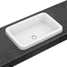 Раковина Villeroy&Boch Architectura 41676001, 61,5 х 41,5 см, встраиваемая сверху, альпийский белый
