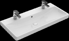 Раковина Villeroy&Boch Avento, 100 х 47 см, встраиваемая сверху, альпийский белый, 4156A