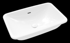 Раковина Villeroy&Boch Loop & Friends 67.5 х 45 см, встраиваемая сверху, альпийский белый, 4A660001