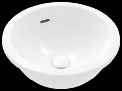 Раковина Villeroy&Boch Loop & Friends 45 х 45 см, альпийский белый, встраиваемая сверху, 4A600001