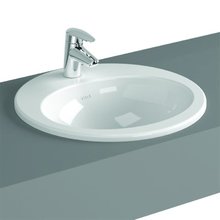 Раковина Vitra S20 47,5 см, накладная, белый, 5467B003-0001