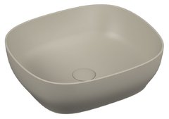 Раковина Vitra Outline 5994B420-0016 накладная цвет - матовый тауп 47.5 х 41 х 14.5 см