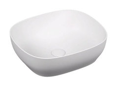 Раковина накладная Vitra Outline 47.5 х 41 см, белая матовая, 5994B401-0016
