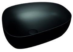 Раковина Vitra Outline 5991B483-0016 накладная цвет - черный матовый 56 х 44 х 14.5 см