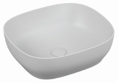 Раковина Vitra Outline 5994B403-0016, 47.5 х 41 см, накладная, белый глянцевый