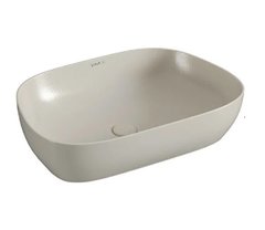 Раковина Vitra Outline Recycled, 7993B066-0016, 63 см, фарфор, цвет тауп матовый