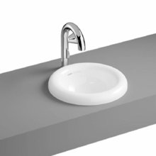 Раковина Vitra Liquid 7311B403-0016, накладная, 40 см, белый матовый