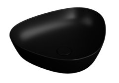 Раковина Vitra Plural 7812B483-0016 накладная 47 см, черный матовый