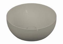 Раковина Vitra Outline 5992B420-0016 накладная цвет - матовый тауп 40 х 40 х 14.5 см