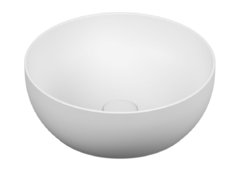 Раковина Vitra Outline 5992B401-0016 накладная цвет - белый матовый 40 х 40 х 14.5 см