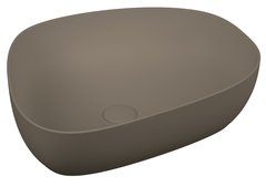 Раковина Vitra Outline 5991B450-0016 накладная цвет - матовый минк 56 х 44 х 14.5 см