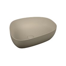 Раковина Vitra Outline 5991B420-0016 накладная цвет - матовый тауп 56 х 44 х 14.5 см
