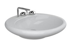 Раковина Vitra Istanbul 4279B003-0871 60 см с 3 отверстиями, цвет белый