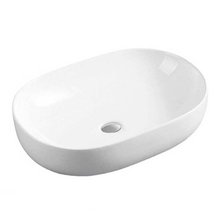 Раковина Vincea, 48 х 35 см, накладная, цвет белый, VBS-301