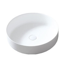 Раковина Vincea, 45 х 45 см, накладная, искусственный камень, цвет белый матовый, VBS-6S16MW