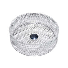 Раковина Vincea, 40 х 40 см, накладная, прозрачная, VBS-5GL01