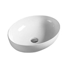 Раковина Vincea, 52 х 40 см, накладная, белая, VBS-51552