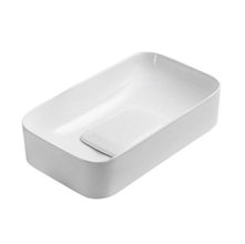 Раковина Vincea, 61 х 38 см, накладная, белая, VBS-50460