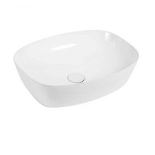 Раковина Vincea, 50 х 38 см, накладная, цвет белый, VBS-305