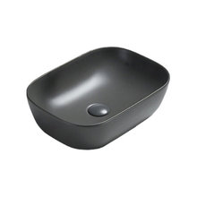 Раковина Vincea, 45 х 33 см, накладная, цвет антрацит матовый, VBS-102MA