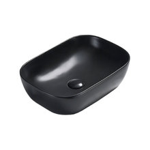 Раковина Vincea, 45 х 33 см, накладная, цвет черный матовый, VBS-102MB