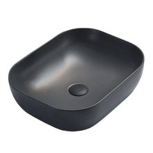 Раковина Vincea, 50 х 40 см, накладная, цвет антрацит матовый, VBS-101MA