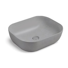 Раковина Vincea, 50 х 40 см, накладная, цвет серый матовый, VBS-101MG