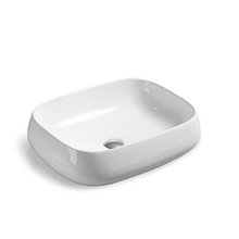 Раковина Vincea, 56 х 42 см, накладная, цвет белый, VBS-107