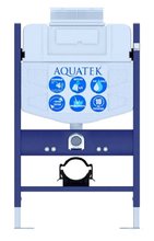 Инсталляция Aquatek Standart INS-0000018 для подвесного унитаза с верхней кнопкой смыва