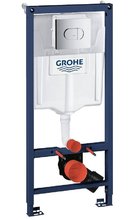 Инсталляция для подвесного унитаза Grohe Rapid SL Solido 3 в 1 с клавишей Arena Cosmopolitan, 38981000