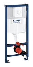 Инсталляция для подвесного унитаза 3 в 1 Grohe Rapid SL 38722001, с клавишей Skate Air