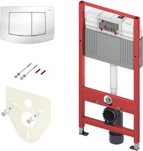 Инсталляция для унитаза TECE Base K440200 с кнопкой смыва TECEambia, белый