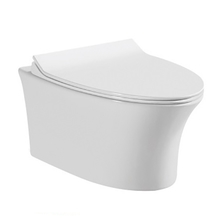 Подвесной унитаз Ceramalux СL 2100 безободковый, крышка микролифт