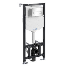 Инсталляция для унитаза WasserKraft Aller 10 10TLT.010.ME.CH03, механическая клавиша цвет хром